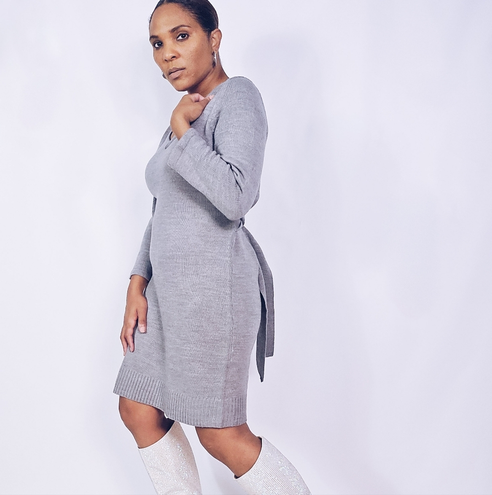 NY&C Sweater Dress - Picture 3 of 9